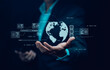 © Bussarin - AI Agents and  software interface concept,virtual assistant for customer service, futuristic smart automation with  AI assistant for graphic design, translation and chatbot.