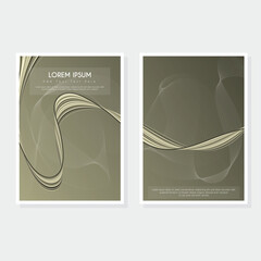 Wall Mural - Creative modern abstract cover page design