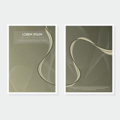 Wall Mural - Creative modern abstract cover page design