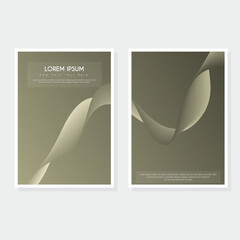 Wall Mural - Creative modern abstract cover page design