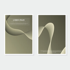Wall Mural - Creative modern abstract cover page design