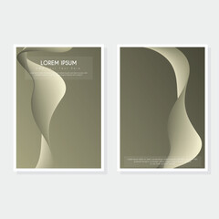 Wall Mural - Creative modern abstract cover page design