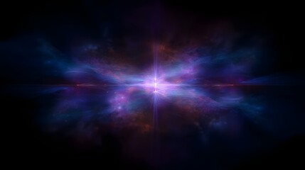 Wall Mural - abstract galaxy illustration background. universal colorful Cosmic abstract background for meditation. 