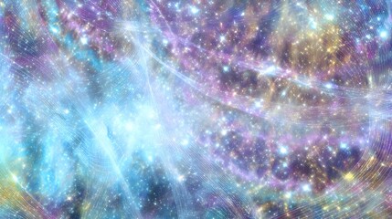 Wall Mural - Abstract fractal. Fractal abstract background. Space abstract background for meditation.  