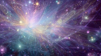 Wall Mural - Planets and galaxies, science fiction wallpaper. Beauty of deep space. Billions of galaxies in the universe, Cosmic art background. Abstract cosmos background for meditations.