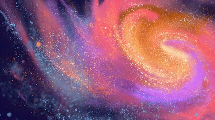 Wall Mural - abstract colorful background. Colorful abstract background with galaxy. illustration of abstract texture. 