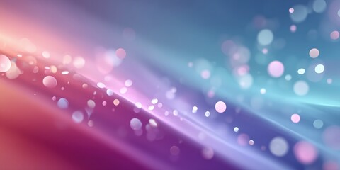 Wall Mural - colorful bokeh and streaks of pink, blue, and purple light illustration