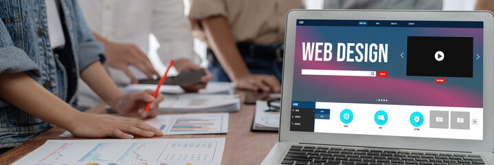 Website design software provide brisk template for online retail business and e-commerce