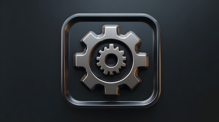 Settings icon vector illustration for app development and web design use