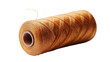© Ramses - A beige roll of thread neatly wound and isolated on a white or transparent png  background.