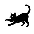 © DLC Studio - Cat Silhouette Vector Logo