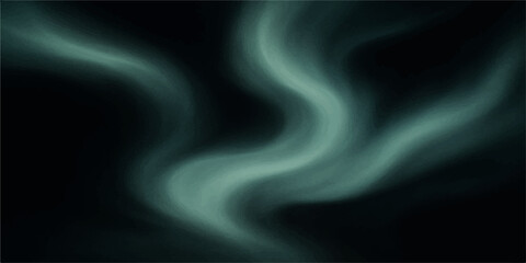 Wall Mural - Blue and black smoke waves flowing with smooth swirling motion and dynamic energy background design