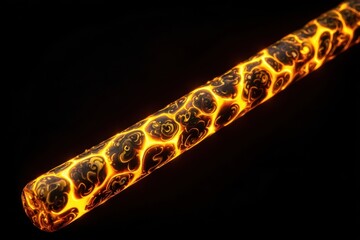 Glowing Abstract Pattern Design