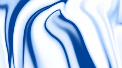 Wall Mural - A marble-like pattern with shades of blue and white.
An illustration of elegant, icy blue forms against a clean white backdrop.