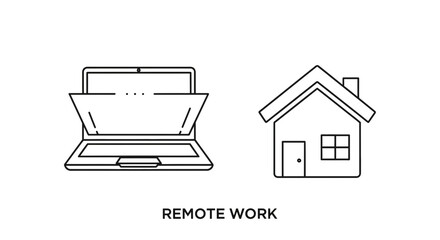 Online business communication concept showing a group of colleagues in a web conference on a desktop monitor screen. Vector illustration.