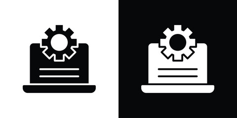 Software Engineering icon - Vector. Flat design style eps 10