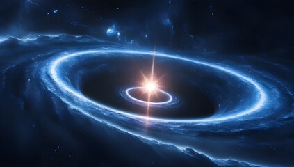 Wall Mural - abstract space background