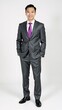 © Pixel Matrix - Ok modern Asian businessman in corporate attire stands confidently exuding both professionalism and approachability