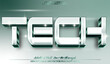© Zeta - Tech Vector Text Effect Editable Alphabet Digital Internet Science Network
