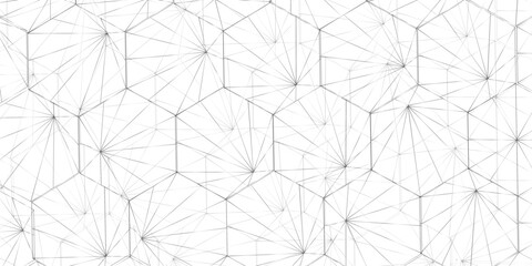 Abstract of simple gray line triangle pattern geometric background .white background creative and geometric shape with white luxury pattern .Gray and white geometric background with low poly triangle
