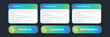 © дима селиванов - AI powered text placeholder design. Data entry field. Vector illustration.