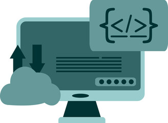 Web Development Illustration