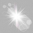 © Andrey - Glow light effect. Star burst with sparkles.Sun. Vector illustration