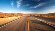 © Karl - abandoned highway deserted southern california road in the mojave desert