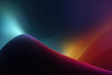 Abstract background with flowing, vibrant colors