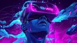 © Zembeco - The intersection of neon art and virtual reality embodied by one man.