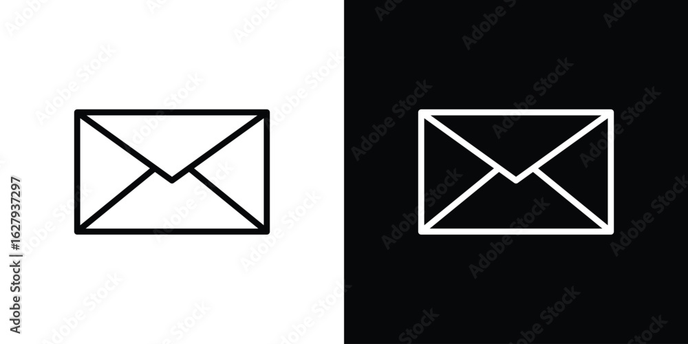 Emailable Icon Email icon graphic, editable stroke. Suitable for website design, logo ...
