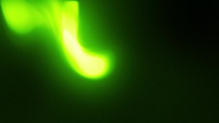 Wall Mural - abstract neon green wave form, blurred gradient texture