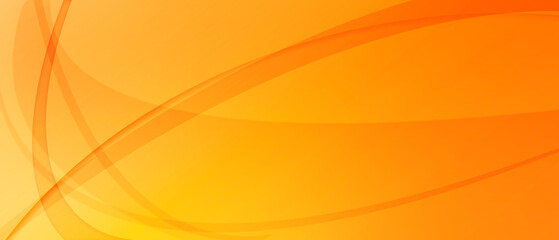 Wall Mural - abstract yellow and orange wave background. dynamic shape composition with soft gradients