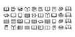 © thrash - Editable line vector book icon set