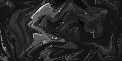 Wall Mural - abstract dark fluid background composed of swirling black and grey tones. marbled texture features g