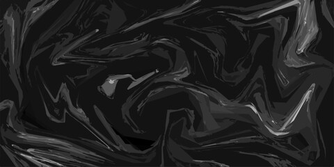 Wall Mural - abstract dark fluid background composed of swirling black and grey tones. marbled texture features g