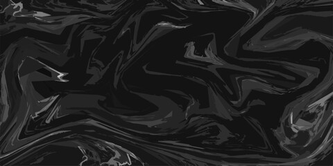 Wall Mural - abstract dark fluid background composed of swirling black and grey tones. marbled texture features g
