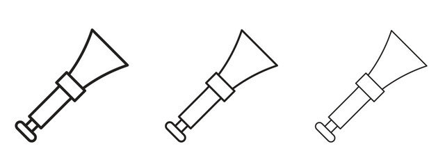 Vuvuzela icon element Illustration. Trendy Symbol for Design