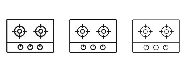 Stove icon element Illustration. Trendy Symbol for Design