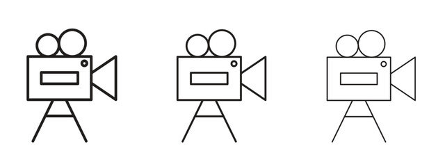 Film making icon element Illustration. Trendy Symbol for Design