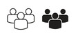 © iconic - Users icon vector Art Illustrations set.