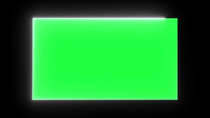 green screen looping animation. end screen motion light animation effect  video,