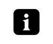 © BlazingDesigns - Info hint tip icon. Information glyph label illustration on transparent background.