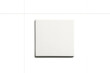 © Yri - Single square ceramic tile with grout on gray transparent background viewed from top