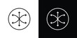 © iconic - Versatile icon. editable stroke web icons