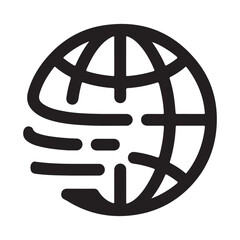 Internet Icon Silhouettes Vector