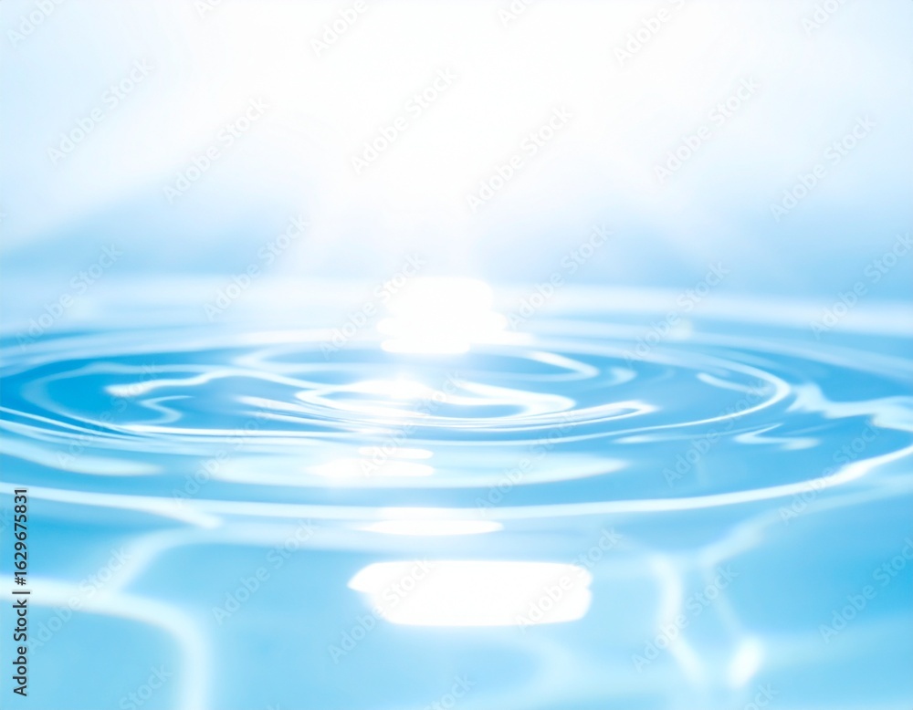 風車と水面の反射 水彩画27cm24cm 風車のある風景 Ver.2 ＆ Ver.3