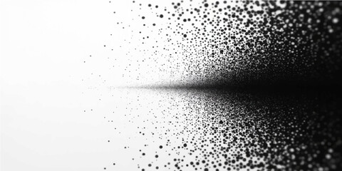 Abstract blue water droplets texture on a clear glass window with white binary code background