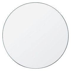 Wall Mural - png minimalist white circle illustration