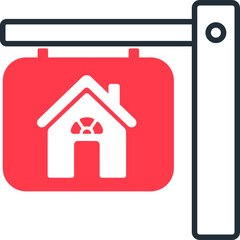 Wall Mural - property sign